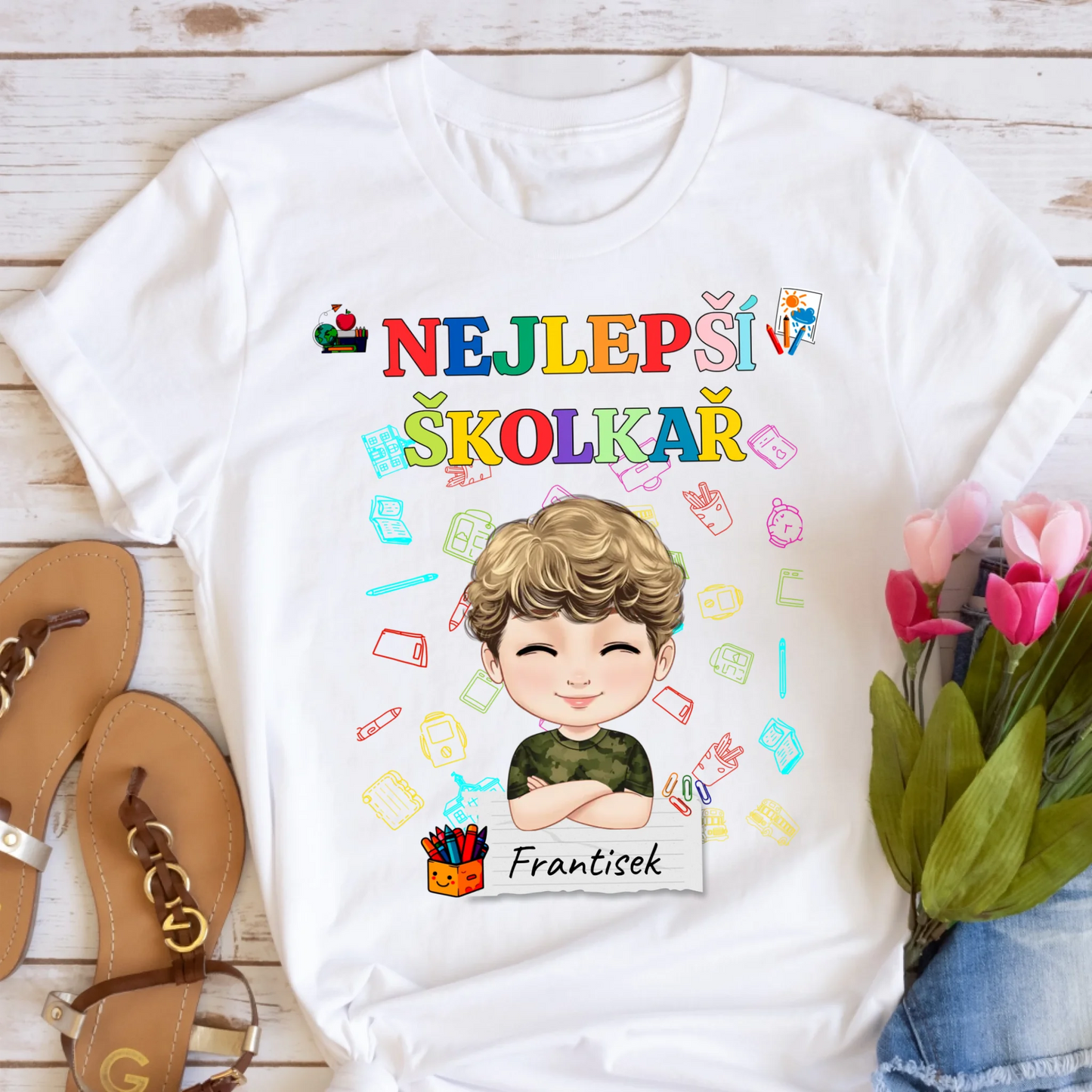 Personalizované tričko pro předškoláky #1