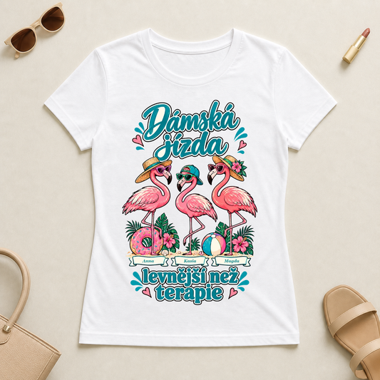 Koszulka wyjazdowa - babski wyjazd tańszy niż terapia #83992 — mockup cmu5nmdal0007myxlc0hcatnn