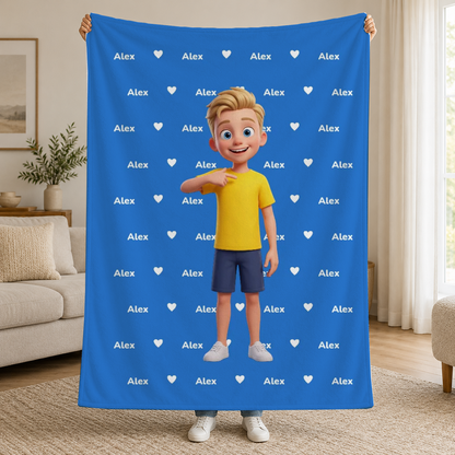 Deka s vaší 3D postavou a jménem – Personalizovaná #61843 [PC-MOCKUP:cmvf1v8u00009oytjnbbv08u9:59931d716c31901371c82bcb:59931d716c31901371c82bcb293488fdc14e7cb3a9366a997efdb42bdb633d21]