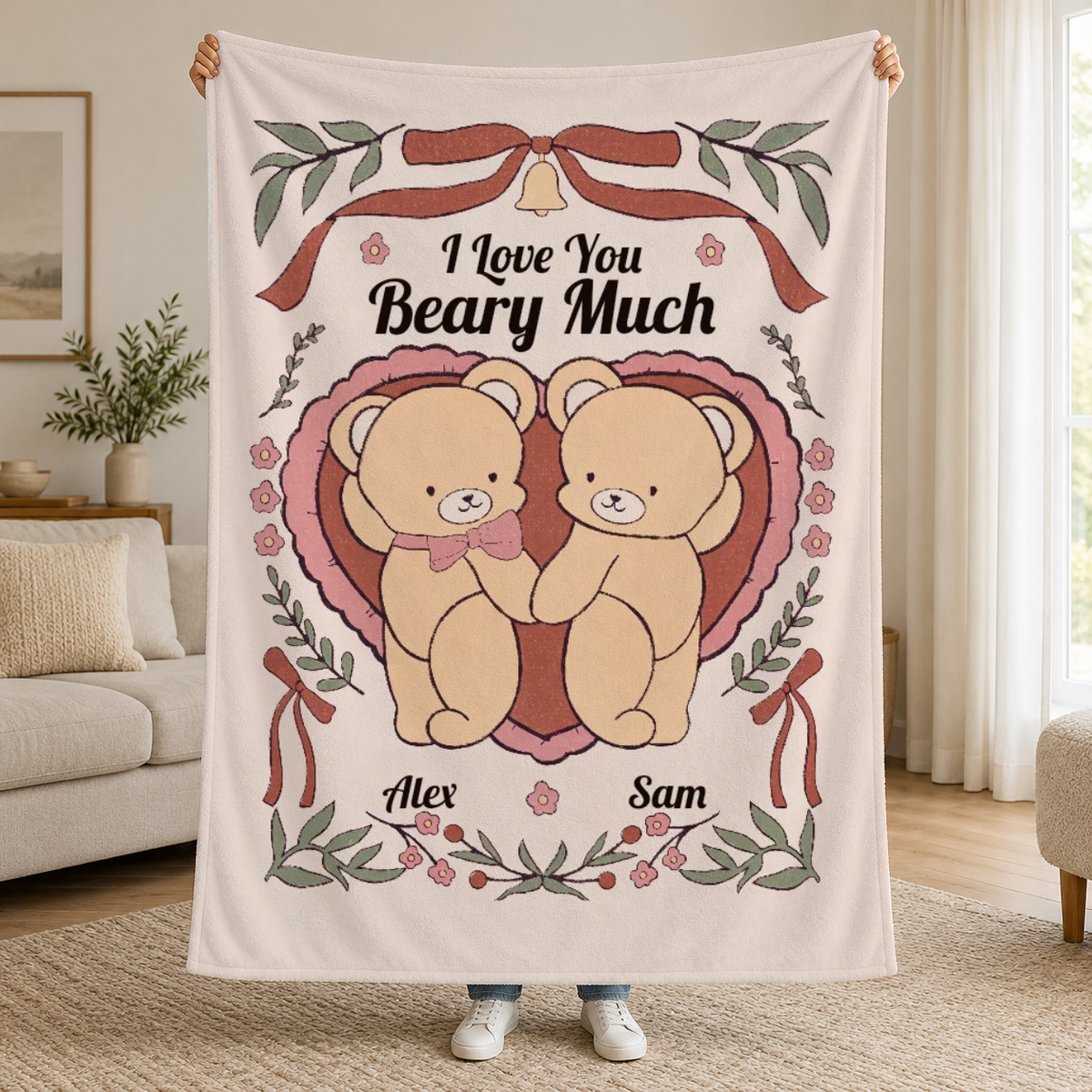 Deka pro pár s medvídky a jmény – Personalizovaná #62784 [PC-MOCKUP:cmvlvuoin0009qsviwyk5ny6n:6b59dbf72d3bb76fd8dbde77:6b59dbf72d3bb76fd8dbde77f550063829564c4375160cfc3a2cad518b9d4a2b]