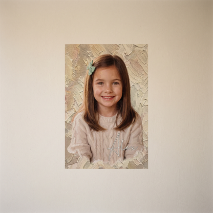 Obraz na plátně s fotografií ve stylu olejomalby a jménem – Personalizovaný #98468 [PC-MOCKUP:cmvmel67u000bqs3nxrv2kjar:1712a60600cda8ebc1ab4b7b:1712a60600cda8ebc1ab4b7b2aaa4e866bd127b0369e4f3a2e8d4eb9b2963bb7]